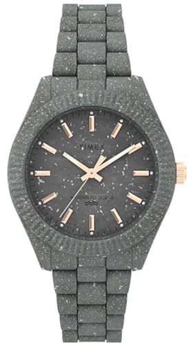 Timex Waterbury Ocean 37 mm Armbanduhr aus recyceltem Kunststoff TW2V33000QY von Timex