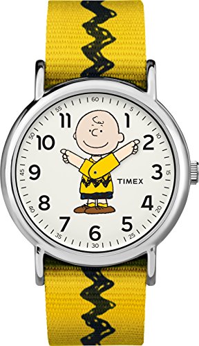 Timex Weekender x Peanuts 38mm Uhr TW2R41100 Timex Weekender x Peanuts 38mm Uhr TW2R41100 von Timex