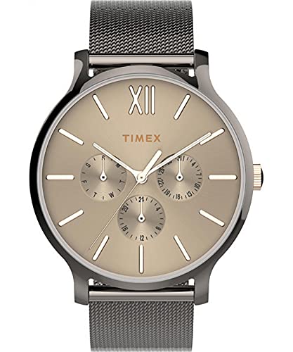 Timex Women's Multi Zifferblatt Quarz Uhr mit Edelstahl Armband TW2T74700 von Timex