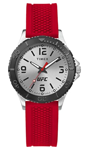 Timex Herren Uhr Armbanduhr Analog Silikon TW2V58200 UFC Gamer von Timex