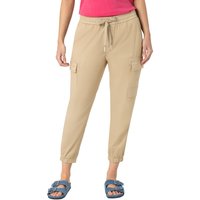 TIMEZONE Damen Cargo Hose REGULAR RAKIMATZ 7/8 - Regular Fit - Beige - Sand Beige von Timezone