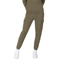 TIMEZONE Damen Cargo Hose REGULAR RAKIMATZ 7/8 - Regular Fit - Grün - Deep Olive Green von Timezone