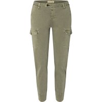 TIMEZONE Damen Cargo Hose Slim SendaiTZ 7/8 - Slim Fit - Grün - Combat Green von Timezone