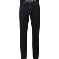 TIMEZONE Herren Jeans EduardoTZ - Slim Fit - Schwarz - Black Black Wash von Timezone