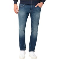 TIMEZONE Herren Jeans SLIM SCOTTTZ - Slim Fit - Blau - Dark Riged Wash von Timezone