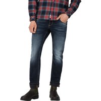 TIMEZONE Herren Jeans SLIM SCOTTTZ - Slim Fit - Blau - Indigo Dust Wash von Timezone