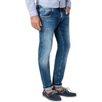 TIMEZONE Herren Jeans SLIM SCOTTTZ - Slim Fit - Blau - Light Indigo Wash von Timezone