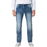 TIMEZONE Herren Jeans ScottTZ - Slim Fit - Blau - Antique Blue Wash von Timezone