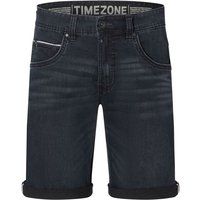TIMEZONE Herren Jeans Shorts SLIM SCOTTYTZ SHORT - Mid Waist Slim Fit - Blau Grau Schwarz von Timezone