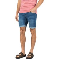 TIMEZONE Herren Jeans Shorts SLIM SCOTTYTZ SHORT - Mid Waist Slim Fit - Blau Grau Schwarz von Timezone
