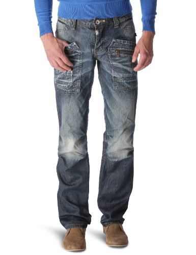 Timezone Clay 26-5108 Herren Jeanshosen/Lang, Straight Fit (Gerades Bein) W34/L30 von Timezone