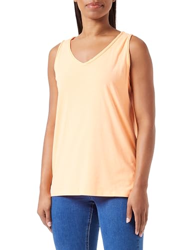 Timezone Damen Basic Top T-Shirt, gelb, X-Large von Timezone