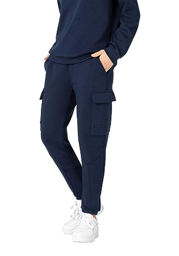Timezone Damen Cargo Hose Regular RAKIMATZ 7/8 - Regular Fit - Blau - Night Blue, Größe:M, Farbvariante:Night Blue 3724 von Timezone