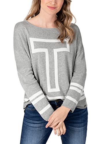 Timezone Damen College Pullover, paloma Grey Melange, L von Timezone