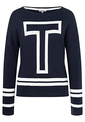 Timezone Damen College Pullover, total Eclipse, M von Timezone