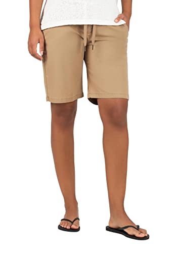 Timezone Damen Comfort CameronTZ Shorts, cocobello Brown, 30 von Timezone