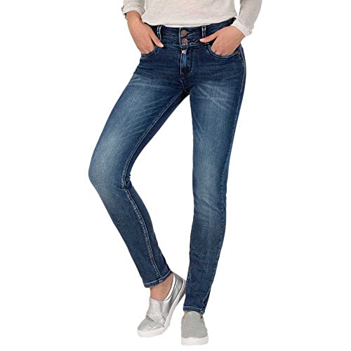 Timezone Damen Enya Womenshape Slim Jeans, Blau (Blue Patriot Wash 3624), 31W / 34L EU von Timezone