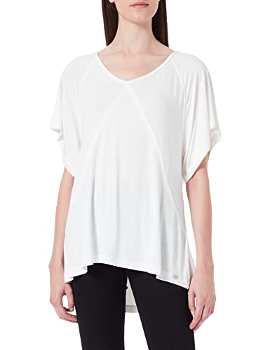 Timezone Damen Fancy T-Shirt, Pure White, L von Timezone