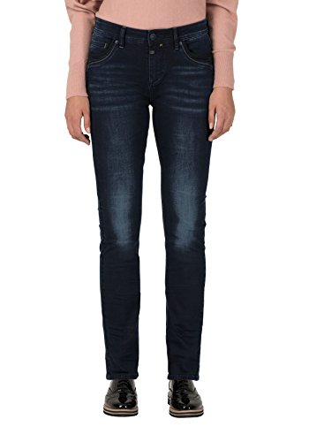 Timezone Damen TahilaTZ Womenshape Slim Jeans, Black Diamond Wash 9047, W27/L34 von Timezone