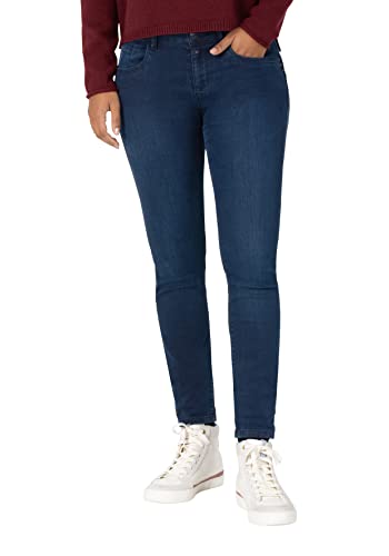 Timezone Damen Jeans TIGHT SANYATZ - Tight Fit - Blau -Admiral Blue Wash W24-W33, Größe:28W / 28L, Farbvariante:Admiral Blue Wash 3593 von Timezone