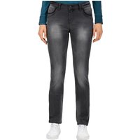 TIMEZONE Damen Jeans TahilaTZ Womenshape - Slim Fit - Schwarz Faded Black Wash von Timezone