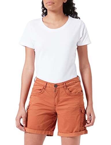 Timezone Damen Loose RoslynTZ Cargo Short, Terra Brown, 26W EU von Timezone