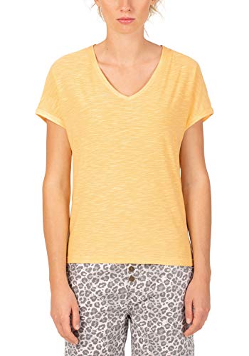 Timezone Damen Oversized T-Shirt, Gelb (Pastel Orange 7019), 36 (Herstellergröße: S) von Timezone