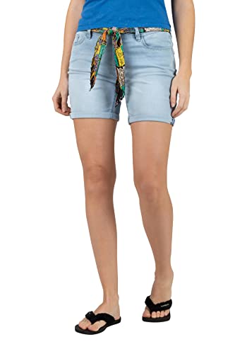 Timezone Damen Regular AlexaTZ Shorts, extra Bleach wash, 27 von Timezone
