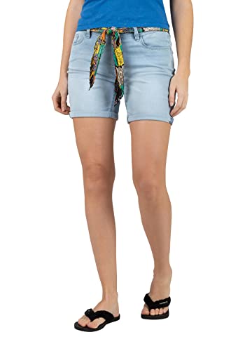 Timezone Damen Regular AlexaTZ Shorts, extra Bleach wash, 30 von Timezone