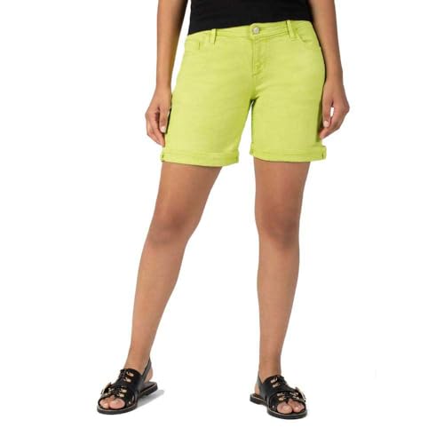 Timezone Damen Regular Alexatz Shorts, Grün (Shadow Lime 4229), W28(Herstellergröße:28) von Timezone