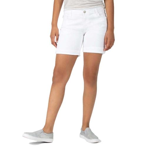 Timezone Damen Regular Alexatz Shorts, Weiß (Pure White 0100), W26(Herstellergröße:26) von Timezone