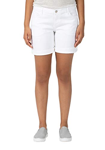 Timezone Damen Regular Alexatz Shorts, Weiß (Pure White 0100), W27(Herstellergröße:27) von Timezone