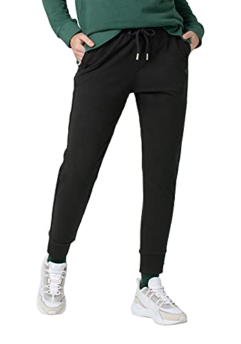 Timezone Damen Regular AyumiTZ 7/8 Freizeithose, Black, XS von Timezone