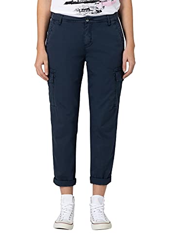 Timezone Damen Regular CariTZ 7/8 Freizeithose, total Eclipse, 28 von Timezone