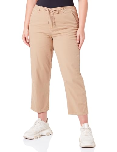Timezone Damen Regular MarlaTZ Cropped Freizeithose, braun, 31 von Timezone