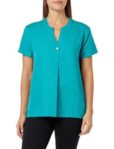 Timezone Damen Simple Blouse Bluse, grün, XS von Timezone