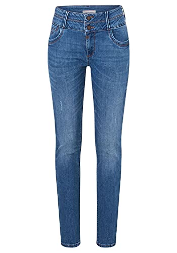Timezone Damen Slim Enyatz Freizeithose, Ultra Bright Blue Wash, 26W 32L EU Timezone Damen Slim Enyatz Freizeithose, Ultra Bright Blue Wash, 26W 32L EU von Timezone