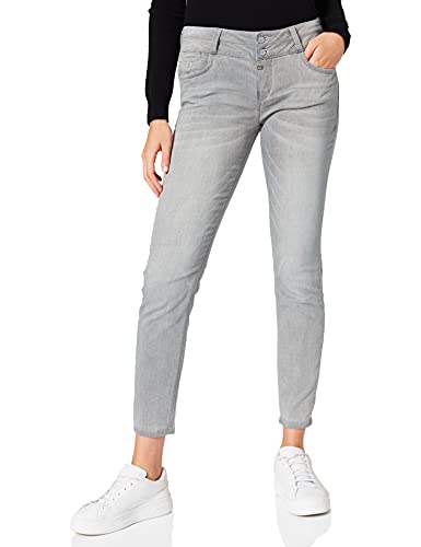 Timezone Damen Slim EnyaTZ Jeans, Ice Blue wash, 33/30 von Timezone