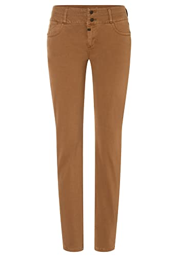 Timezone Damen Slim Enyatz Freizeithose, Biscuit Beige, 30W EU von Timezone