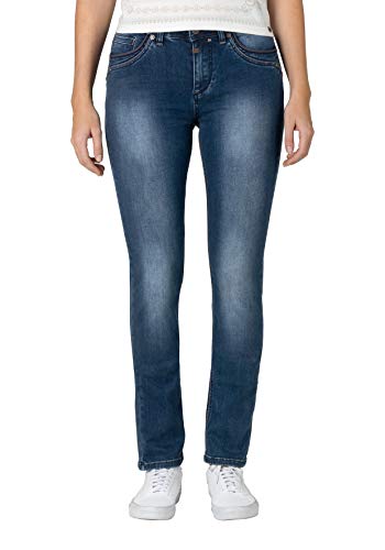 Timezone Damen Tahila Womenshape Slim Jeans, Blau (Bright Blue Wash 3151), W27/L34 von Timezone