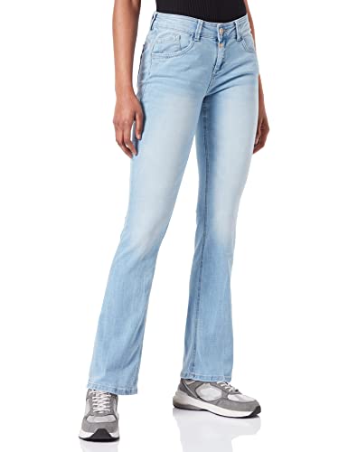 Timezone Damen Slim LisaTZ, Light Surf Blue Wash, 29W / 32L EU von Timezone