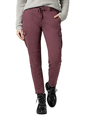 Timezone Damen Slim MalikaTZ 7/8 Freizeithose, Marron Brown, 29 von Timezone