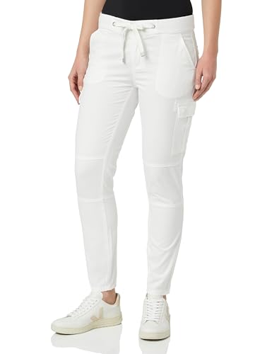 Timezone Damen Slim MalikaTZ 7/8 Freizeithose, weiß, 32 von Timezone