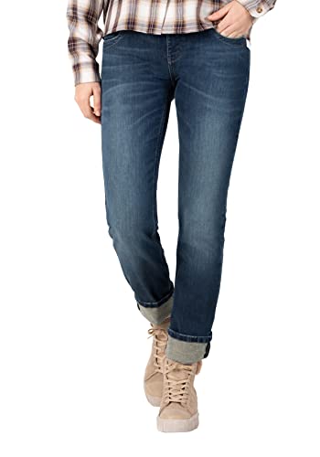 Timezone Damen Slim Marahtz Jeans, Worker Blue Wash, 29W / 32L EU Timezone Damen Slim Marahtz Jeans, Worker Blue Wash, 29W / 32L EU von Timezone