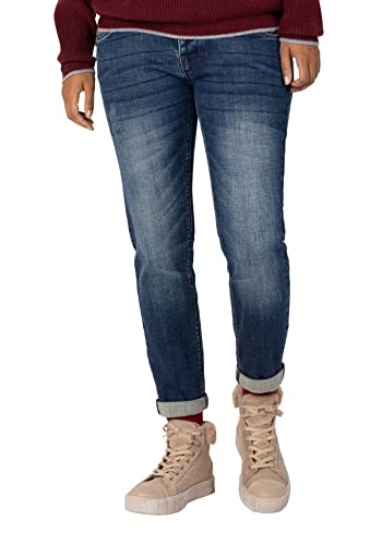 Timezone Damen Slim NaliTZ 7/8 Jeans, Metal Blue wash, 29 Timezone Damen Slim NaliTZ 7/8 Jeans, Metal Blue wash, 29 von Timezone