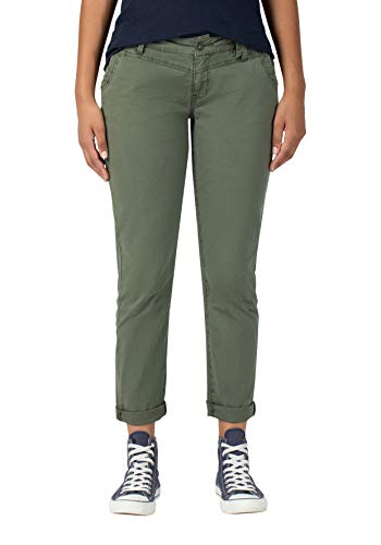 Timezone Damen Slim Nalitz 7/8 Hose, Grün (Rainforest Green 4060), W28(Herstellergröße:28) von Timezone