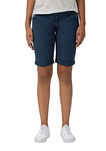 Timezone Damen Slim Nalitz Shorts, Blau (total Eclipse 3393), W24(Herstellergröße:24) von Timezone