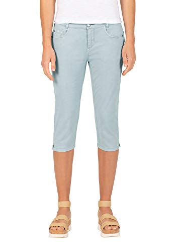 Timezone Damen Slim Salometz 3/4 Shorts, Beige (Dove Grey 2030), W29(Herstellergröße:29) von Timezone