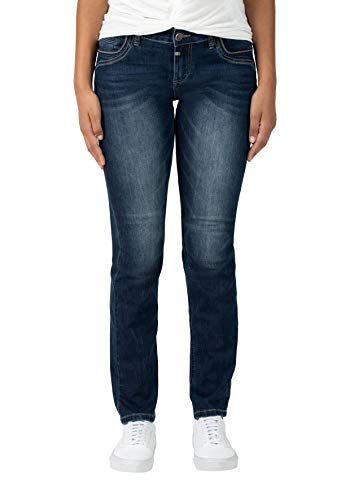 Timezone Damen Slanke taille Jeans, Blau (Blue Royal Wash 3065), 33W / 34L EU von Timezone