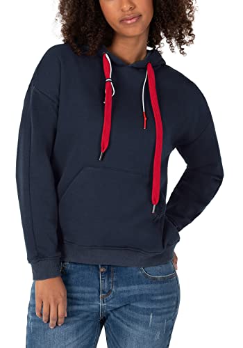 Timezone Damen Sporty Hoodie Kapuzenpullover, total Eclipse, XXL von Timezone